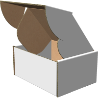 Самосборная коробка 100x80x50 мм, Т-22 "Е" белый