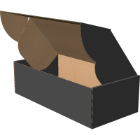 Самосборная коробка 300x150x90 мм, Т-22 "Е" чёрный