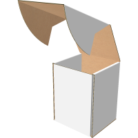 Самосборная коробка 100x100x145 мм, Т-22 "Е" белый