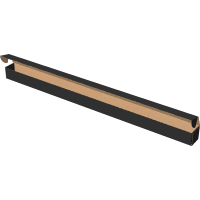 Самосборная коробка 1020х60х60 мм, Т-22 "Е" чёрный